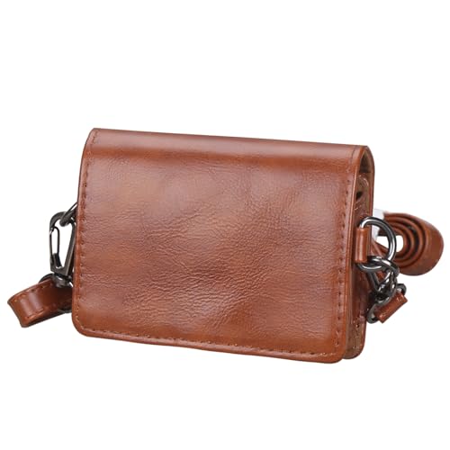 Funda para cámara Kodak PIXPRO PU cuero marrón miniatura 2