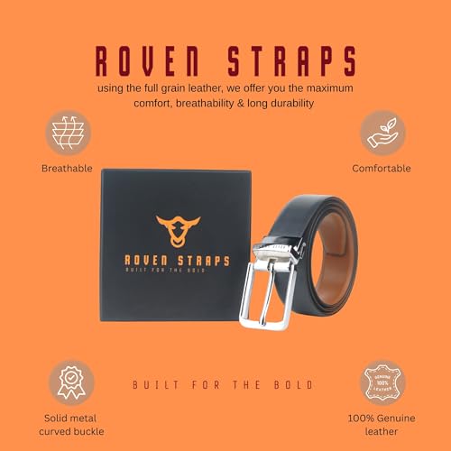 Image of Men's Reversible Leather Belt