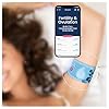 Tempdrop Fertility and Ovulation Tracker Wearable Basal Body Temperature (BBT) Monitoring Sensor and Fertility Charting App Includes Comfortable Armband (L/XL - 12.5-18.5 Inches)