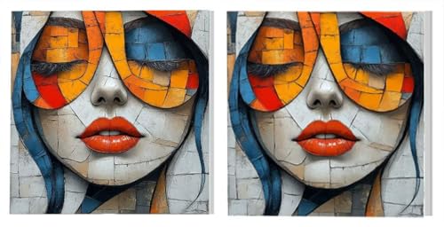 DIY �������G2�Z�b�g, ���̕���, �������G �L�b�g, �`��f�W�^�����G��, �u���V�ƃA�N�����G�̋�, �������S�Ҍ���-�q��-��l, �X�g���X�ɘa, ���Ԃ��Ԃ�, �z�[���I�t�B�X�C���e���A, �������蕨, �Ȃ� �t���[�� 70x70cm L9DY-5