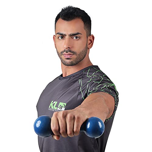 Halter Kl Master Fitness para Academia Emborrachado 2 Kg