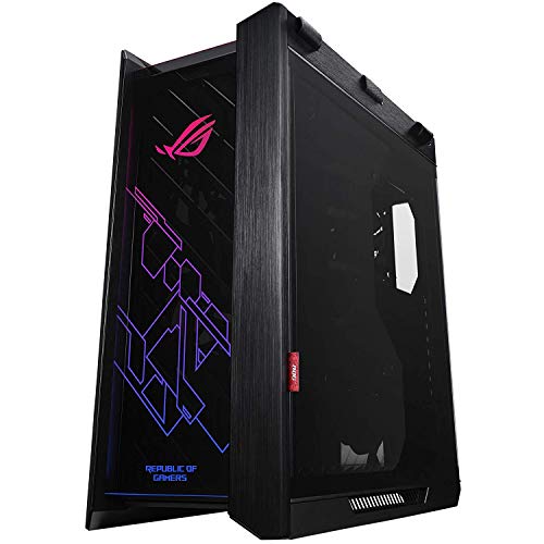 Image of ASUS ROG Strix Helios GX601 RGB Mid-Tower Gaming Case, Pre-Installed 4x140mm Fans, ATX /EATX, Tempered Glass, Aluminum Frame, GPU Braces, 420mm Radiator Support, Aura Sync, 2 Year Warranty