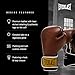 Everlast 1910 Leather Boxing Gloves | Vintage Training Gloves for Men and Women | Hook and Loop with Triple-Layer Foam | Heavy Bag & Fitness Training