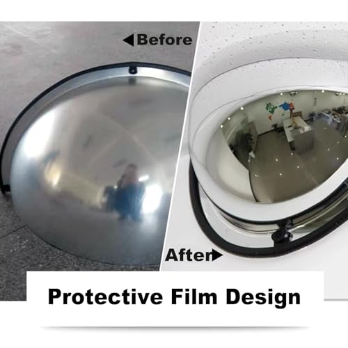 Reflector de almacén esférico para el control visual en pasillos 5