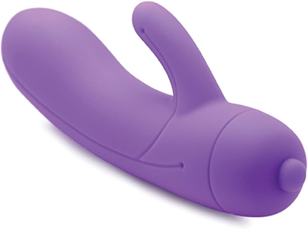 Gossip Lil Smoothie 7X Rechargeable Mini Silicone Rabbit G Spot Vibe | Adult Sex Toys with 7 Vibration Modes for Women | Seamless & Rechargeable Waterproof Silicone Massager & Stimulator | Violet