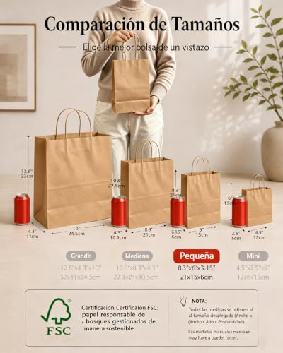 Opiniones y reviews de Bolsas de papel kraft - solo los mejores. 5 Opiniones y reviews de Bolsas de papel kraft - solo los mejores. 4
