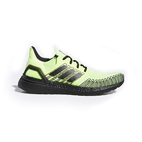 adidas mens Ultraboost 20 footwear, Green/Core Black/White, 8.5 US