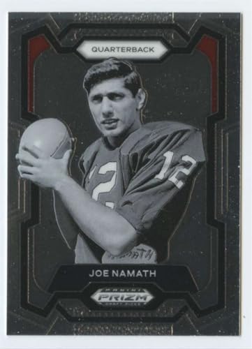 2024 Panini Prizm Draft Picks 96 Joe Namath Alabama Crimson Tide NCAA Football Base Trading Card