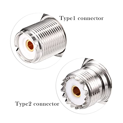 Superbat SO239 Adaptador conector UHF hembra x2 miniatura 5
