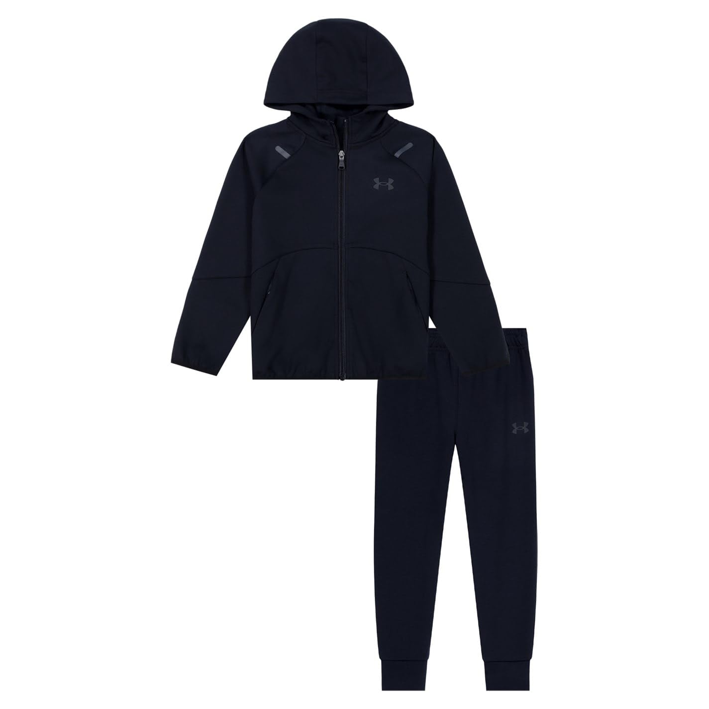 Under Armour Kids' Two-Piece Fleece Tracksuit Black Size 5