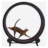 【 sûr et fiable 】 les couvertures de boucle de haute qualité attachées avec du Velcro peuvent être facilement remplacées. Tous les détails des coins sont chanfreinés pour éviter les rayures. La piste antidérapante spacieuse permet aux chats de jouer à leur guise.