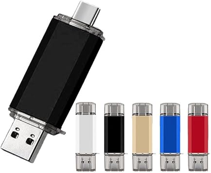 Pen drive USB 3.0 de metal de alta velocidade 32 GB 64 GB 128 GB para PC, laptop, tablet