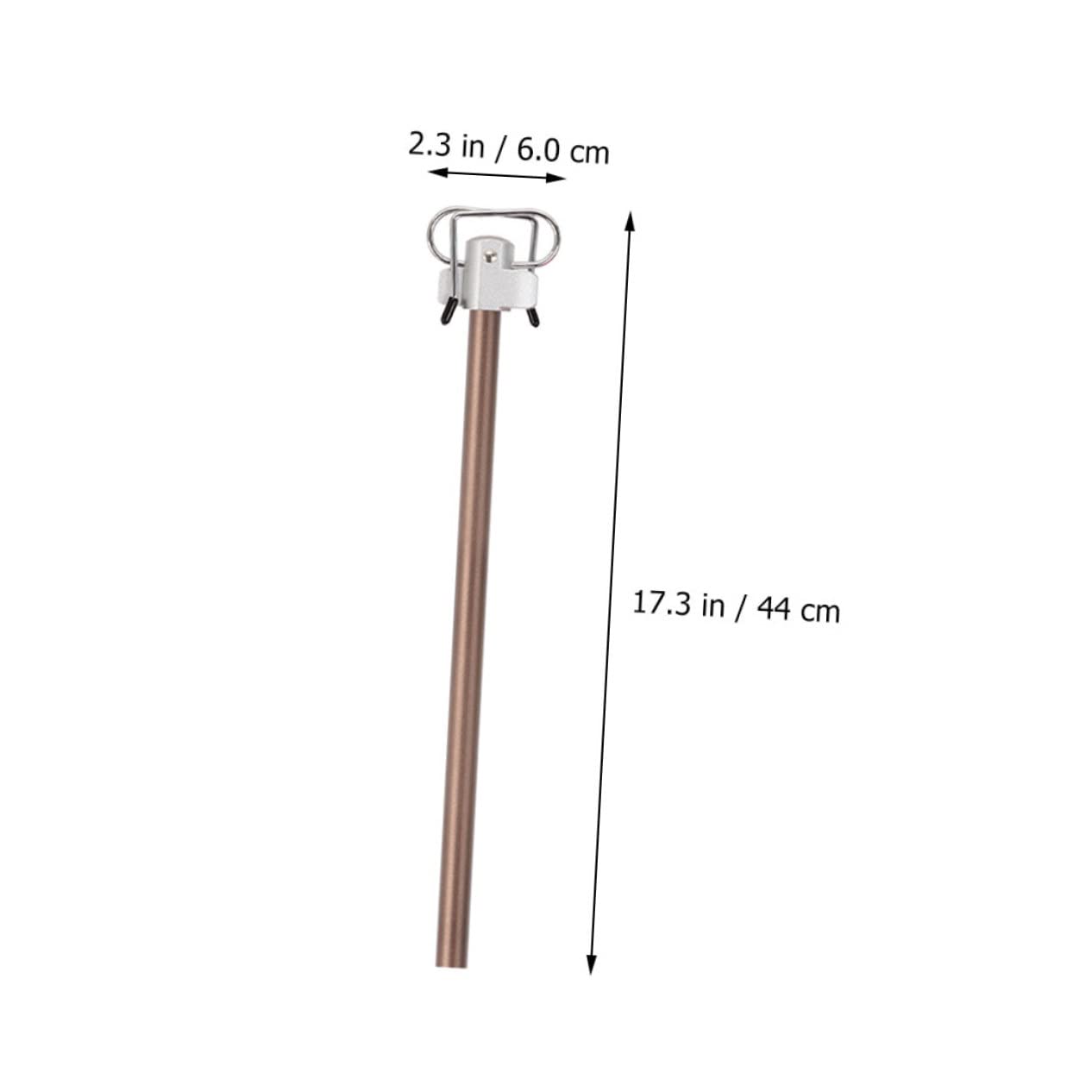 balacoo 2 Hooks Camping Light Bracket Aluminum Alloy Outdoor Lamp Rack Portable Led Camping Lantern Pole