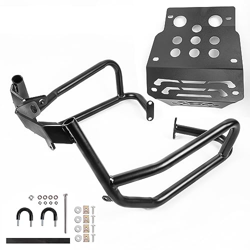 Barre crash moto CRF 250 Rally protection moteur et sabot de cadre 2018