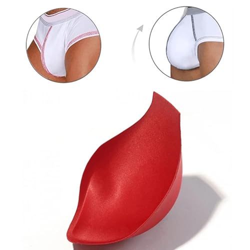 Generic Men Sexy Swimwear Sponge Cup Swims Briefs Bathing Suits Enhance Peni S Pouch Bulge Inserts Removable Mens Swimming Accessories(Black)4