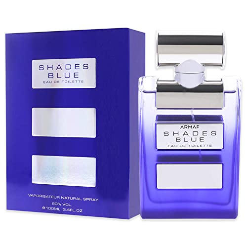 Armaf Shades Blue EDT Spray Men 3.4 oz 