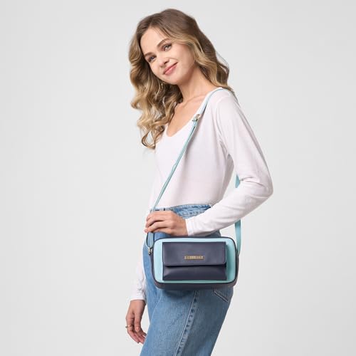 Image of Caprese Regina Medium Sling Bag for Women with Adjustable Strap & Zipper Closure for Comfortable Wear | Versatile Handbag for Everyday Use, Travel, and Special Occasions