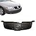 CarPartsDepot Grill Grille Assembly Front Black Ni1200214 620706Z500