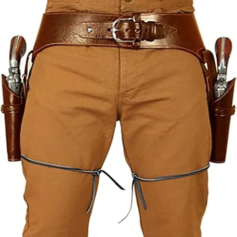 Leather Double Gun Holster by LKYLVEE Cover