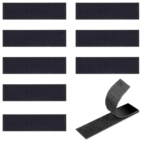 LONZIKP 8 piezas Cinta de autoadhesiva extra fuerte, adhesivo doble cara reutilizable, cinta doble cara para alfombras y uso doméstico (2x7cm)