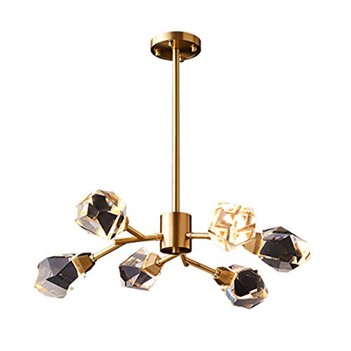 Chandelier cristal FLXHSA pour salle à manger et salon duplex