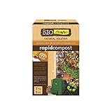 Flower - Bioflower Rapid Compost | Acelerador de Descomposición Natural | Fórmula con Enzimas | 2 kg = 3 m³, Sustrato