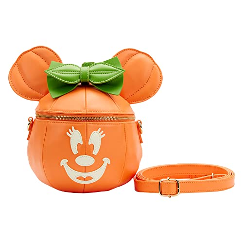 Sac à bandoulière Disney Minnie Glow Face Loungefly aux finitions brodées