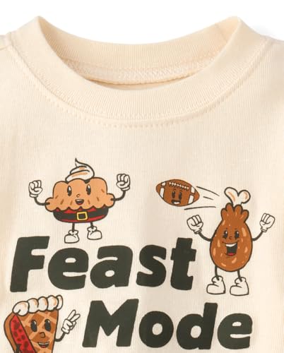 Image of The Children's Place Baby and Kids' Sibling Matching Halloween and Holiday Pajama Sets, Cotton