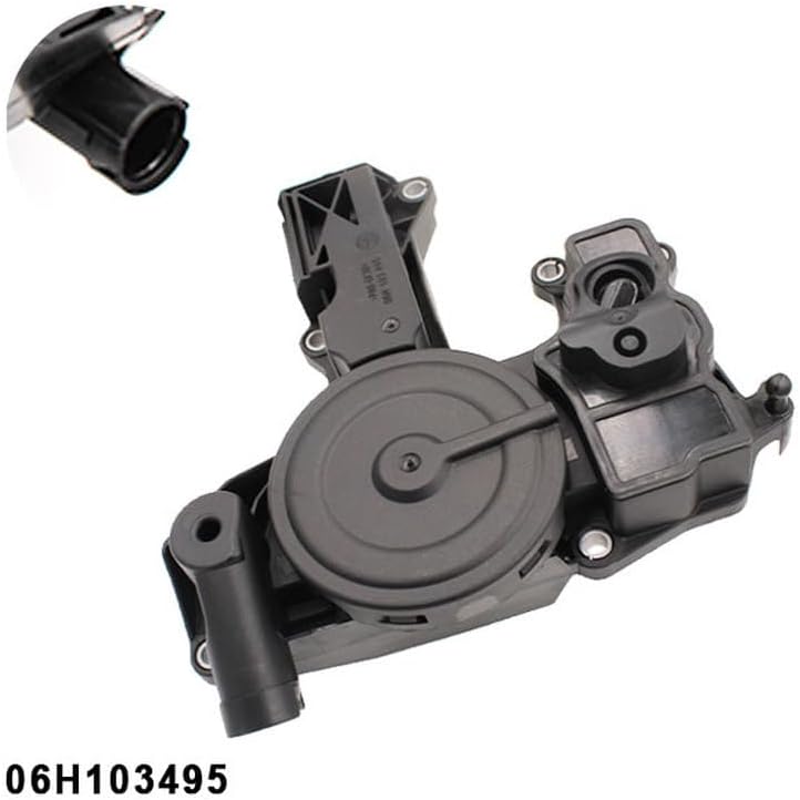 06H 103 495 06H103495 06H103495A for V0lkswagen CC Golf for Pas-sat Tig-uan for AU D1 A4 A3 A6 Q5 TT Oil Separator PCV Valve - (Color: Valve)