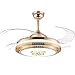 Wentylator Sufitowy Nordic Invisible suilt wentylator Nowoczesny śmigło z Lampa