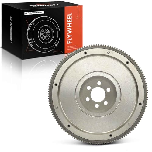 A-Premium Clutch Flywheel Compatible with Volkswagen Jetta 1999-2005, Jetta City 2007-2009, Golf 1999-2006, Golf City 2007-2010, Beetle 1998-2005, 2.0L, Manual Trans., 6 Bolt Holes, 132 Teeth