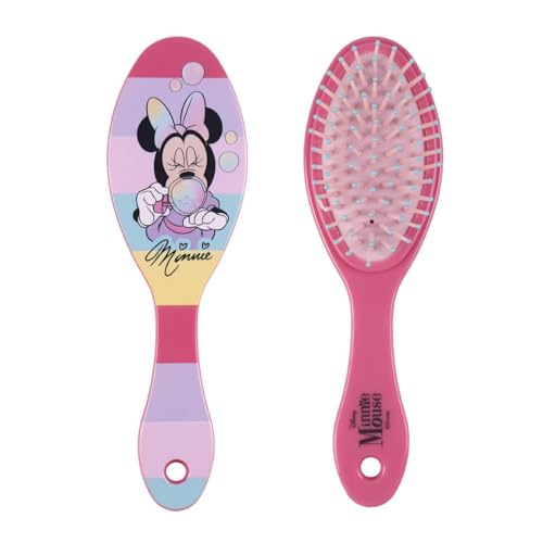 Brosse ovale Minnie Disney brosse plate pour cheveux enfants