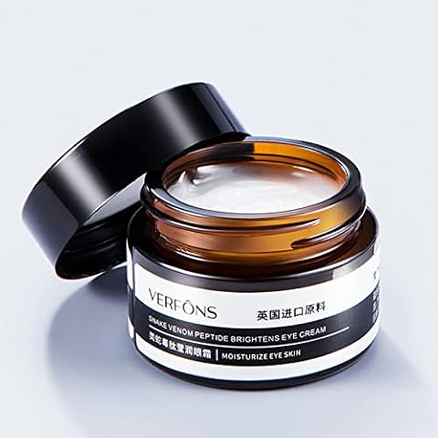 Verfons Firming Eye Cream, Verfons Firming Eye Cream for Bags, Treatment Hydrating Essence Eye Cream, Verfons Snake Venom Firming Eye Cream, Remove Eye Bags Fades Wrinkles (1PC) Cover