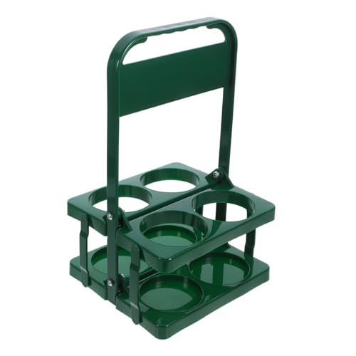 CIYODO Beer Case Folding Wicker Basket Storage Reusable Drink Carrier Foldaway Beer Bottle Holder for Car