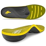 WalkHero Heavy Duty Arch Support Inserts,220+ lbs Plantar Fasciitis Insoles for Men Women,Pain Relief Orthotic Insert for Flat Feet,Standing All Day or Daily Walking Mens 10-10.5 | Womens 12-12.5