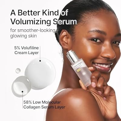 SUNGBOON EDITOR Deep Collagen Serum | 5% Volufiline + 58% Low Molecular Collagen + 2% Niacinamide | Hydrating & Smoothing Face Serum | Korean Skincare, 1.01 fl oz | Gifts for Women