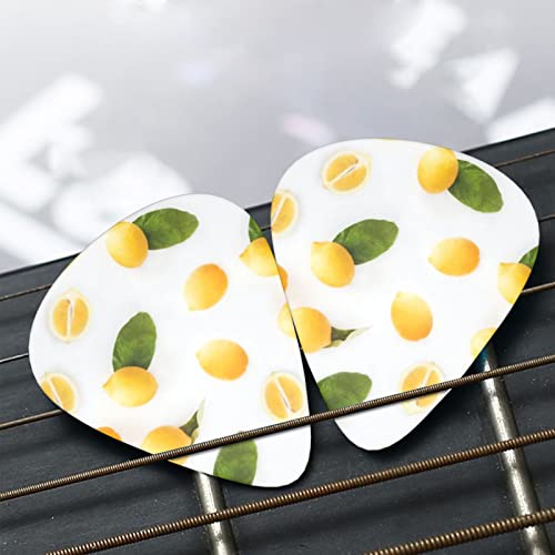 Lot de 12 médiators fins et épais pour guitare basse électrique Jaune citron - Les Beatles, Paul McCartney, John Lennon, RIngo Starr, George Harrison Lot de 12 médiators fins et épais pour guitare basse électrique Jaune citron – Image 8
