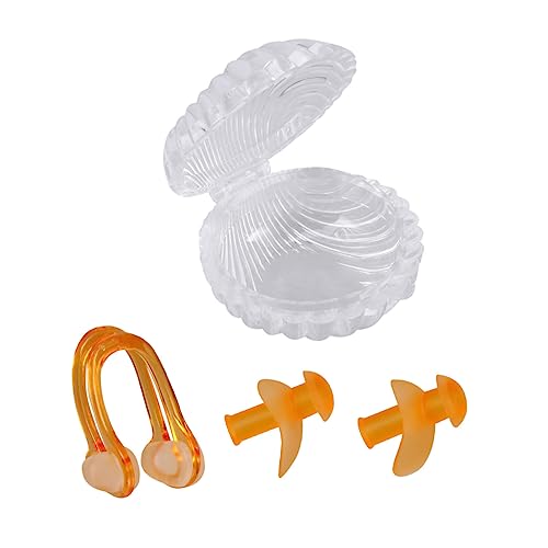 Baluue Silicone Swimming Earplugs and Nose Clip Perfect for Swimmers Comfortable and Secure Fit