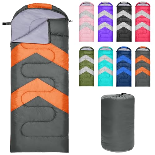 Zusentee Sacco a Pelo Estivo Invernale per Adulti e Bambini, Sacci a Pelo...