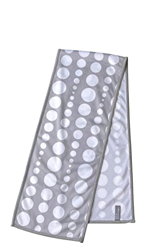 ダイカイ ソメル Sommer クールタオル ドット S 80×15cm グレー 73495