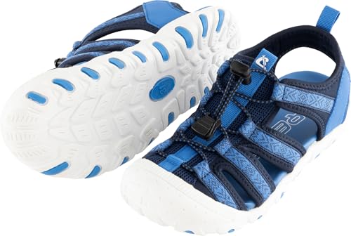 CRESSI Joy Sandals Azure/Blue 24   Sandalia de Trekking para Niños, Diseñada para Aventuras al Aire Libre y Entornos Acuáticos Seguros y Cómodos, Azul Claro/Azul, 24