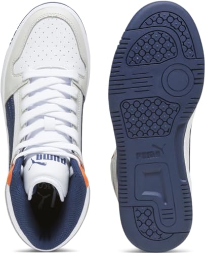 PUMA PUMA Kids Boys Rebound Layup High Sneakers Shoes Casual - White - Size 6.5 M