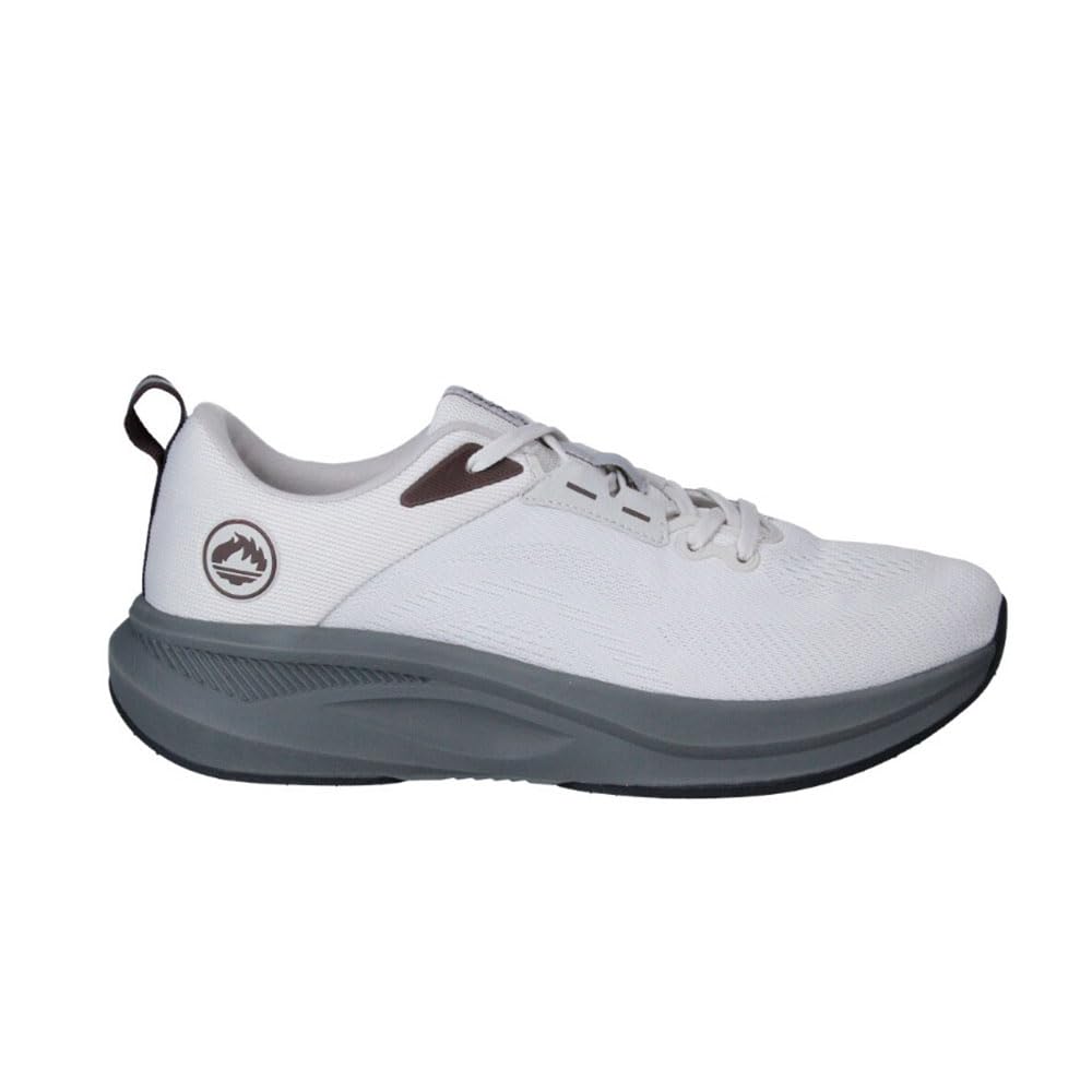 J´HAYBER - J’hayber ZA61624 Zapatillas Deportivas Hombre, Zapatillas Running Ligeras y Transpirables, Suela con Amortiguación, Cómodas para Deporte y Uso Diario, Blancas y Grises para: Hombre