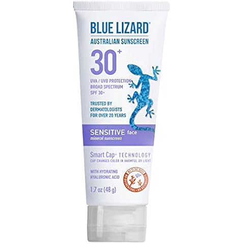 Blue Lizard Sensitive Face Mineral Sunscreen, SPF 30+ Cover