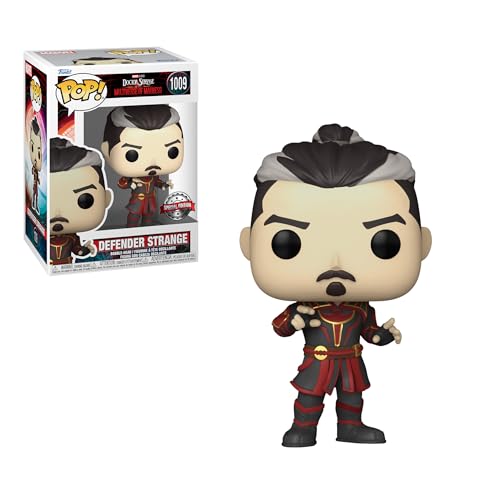 Funko POP! Doctor Strange In The Multiverse Of Madness - Defender Strange - Figurine en Vinyle à Collectionner - Idée de Cadeau - Produits Officiels - Jouets pour les Enfants et Adultes - Movies Fans