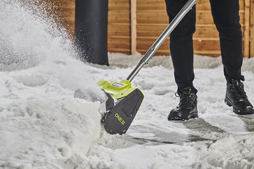 RYOBI 18 V ONE+ Akku‐Schneefräse RY18ST25A‐0, Räumbreite 25 cm, ohne Akku und Ladegerät
