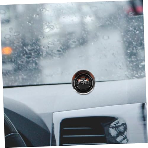 Brújula para carro Happyyami pequeña para tablero miniatura 4