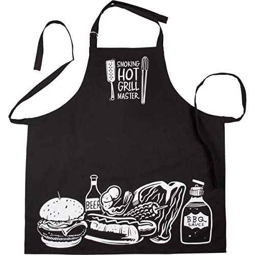 Primitives-by-Kathy-Smoking-Hot-Grill-Master-Apron Primitives by Kathy Smoking Hot Grill Master Apron