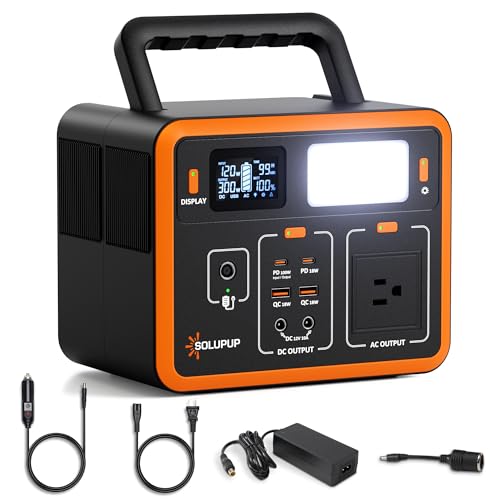 SOLUPUP 288Wh LiFePO4 Power Station