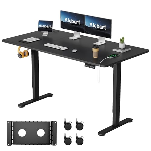 Alebert 電動式　昇降デスク(幅140cm*奥行70cm )美品 41r4aNCiTHL.jpg